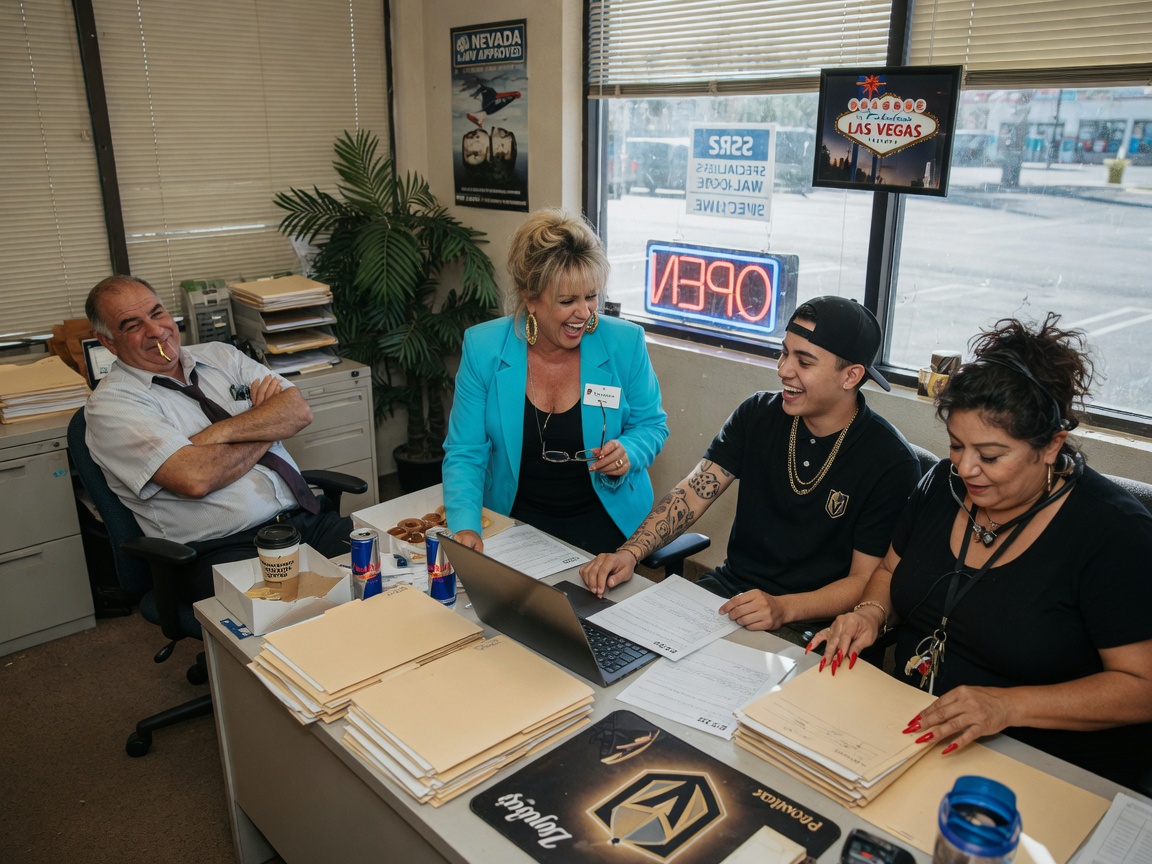 The NSI SR22 Insurance team at work in Las Vegas