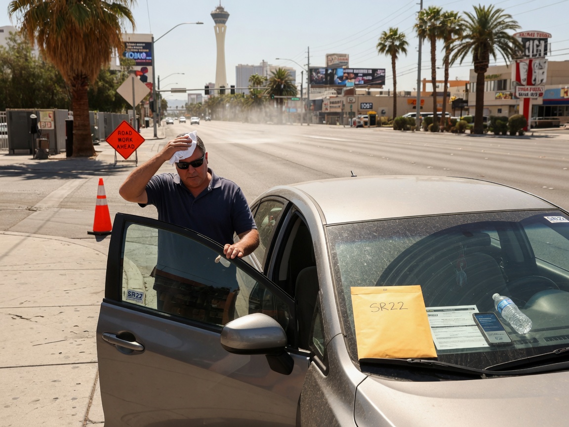 Maintaining Continuous SR22 Coverage During Las Vegas Summer Heat